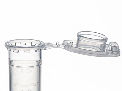 管蓋鎖扣設計，有效避免意外開蓋、防止樣品蒸發等，確保操作安全性