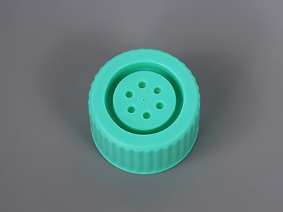 0.22 μm PTFE疏水透氣大濾膜蓋，利于氣體持續交換，同時確保無菌，防止泄漏