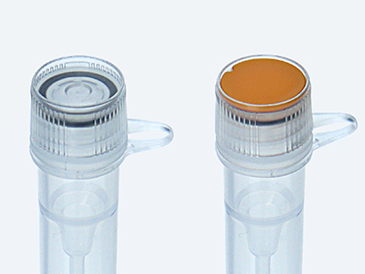 凹蓋結構可安裝多色壓片， 8種顏色可選，為樣品標識提供更多選擇