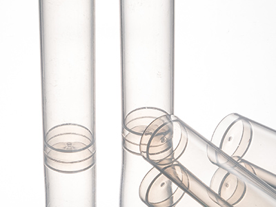 管體透明，無(wú)刻度，可視度好，可立底