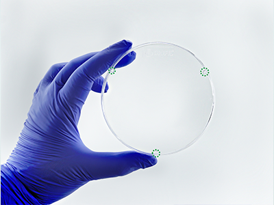 皿蓋內設透氣棱，確保無菌的同時利于氣體交換